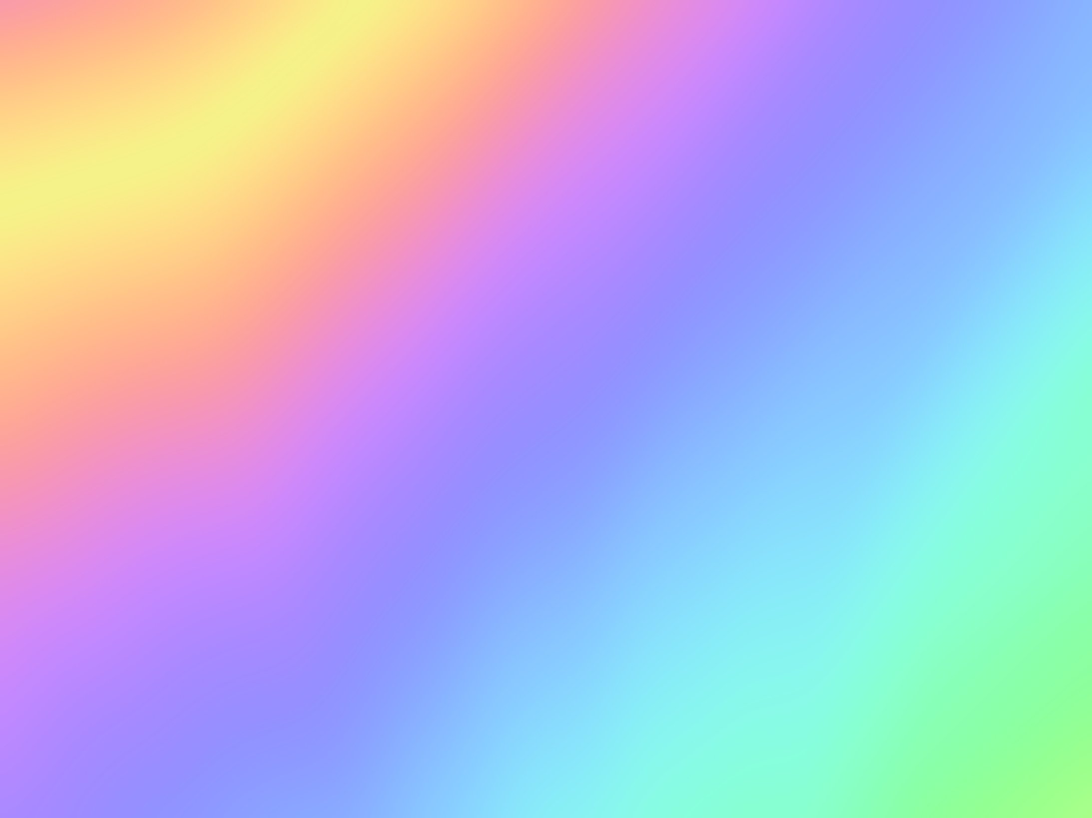 Colorful Gradient
Rainbow background